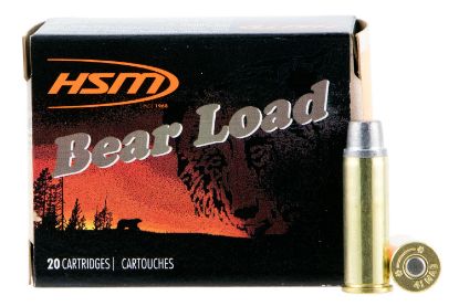 Picture of Hsm 414N20 Bear Load 41 Rem Mag 230 Gr Semi Wadcutter 20 Per Box/ 20 Case 