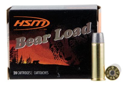 Picture of Hsm 44M15n20 Bear Load 44 Rem Mag 305 Gr Wide Flat Nose 20 Per Box/ 20 Case 