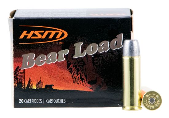 Picture of Hsm 454C4n20 Bear Load 454 Casull 325 Gr Wide Flat Nose 20 Per Box/ 20 Case 