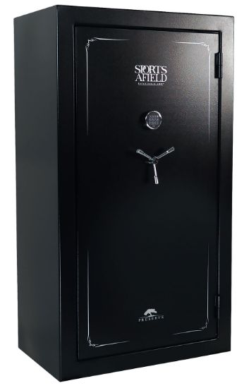 Picture of Sports Afield Secsa5940p Preserve Sa5940p Keypad/Key Entry Black Textured Steel Holds 40 + 8 59" H X 40" W X 22" D Fireproof- Yes 