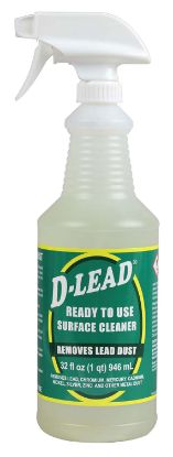 Picture of Esca Tech 331Pdrt12 D-Lead Surface Cleaner Removes Metal Dust & Lead 32 Oz Trigger Spray 12 Per Case 