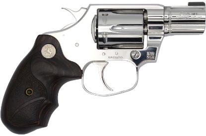 Picture of Colt Mfg Cobrass2bb Cobra Bright 38 Special +P 6 Shot 2" Mirror Polished Stainless Steel Barrel, Cylinder Mirror & Frame, Black Hogue Rubber W/Finger Grooves Grip 
