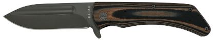 Picture of Ka-Bar 3066 Mark 98 3.50" Folding Spear Point Plain Black 5Cr15mov Ss Blade, Multi-Color G10 Handle 