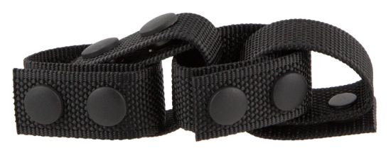 Picture of Blackhawk 44B350bk Belt Keeper Non-Molded Cordura 2.25" Wide Black 