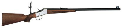 Picture of Davide Pedersoli 010S822457 Rolling Block Creedmoor #2 Full Size 45-70 Gov 1Rd, 30" Blued Round Steel Barrel, Blued Steel Receiver, Walnut Fixed Stock, Double Set Trigger, Right Hand 