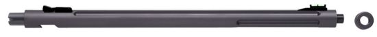 Picture of Tactical Solutions 1022Sgmg X-Ring Barrel 22 Lr 16.50" Gunmetal Gray Finish Aluminum Material Bull With Fluting, Threading & Sights For Ruger 10/22 