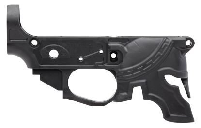 Picture of Spikes Stlb610 Rare Breed Spartan Stripped Lower Receiver Multi-Caliber 7075-T6 Aluminum Black Anodized For Ar-15 