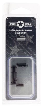 Picture of Patriot Ordnance Factory 01461 Safety Selector 50/90 Degree Black Hardcoat Anodized Ar-Platform Ambidextrous 