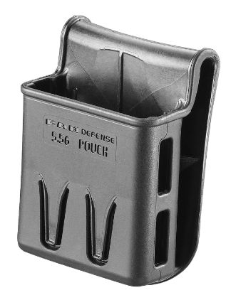 Picture of Fab Defense Fx556p M4 Mag Pouch Compatible W/ M16/ M4/ Ar-15 Belt Mount Black Polymer Ambidextrous 