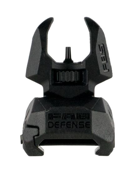 Picture of Fab Defense Fxfbs Front Back-Up Sight For Ar-15/ M16/ M4 Low Folded Profile Spring-Locked Deployment Black Polymer & Metal 