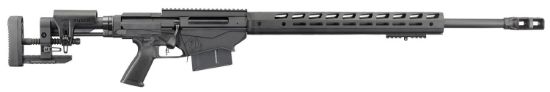 Picture of Ruger 18080 Precision 338 Lapua Mag 5+1 26" Heavy Contour Barrel With Magnum Muzzle Brake, Tunable Compensator, Type Iii Hard Coat Anodized Finish, Ruger Precision Msr Stock, Optics Ready 