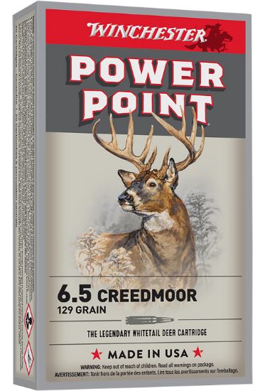 Picture of Winchester Ammo X651 Power-Point 6.5 Creedmoor 129 Gr Power Point 20 Per Box/ 10 Case 