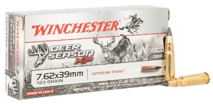 Picture of Winchester Ammo X76239ds Deer Season Xp 7.62X39mm 123 Gr Extreme Point 20 Per Box/ 10 Case 