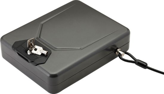 Picture of Hornady 98153 Alpha Elite Lock Box Key Entry Black Steel 10.25" X 8" X 2.75" 