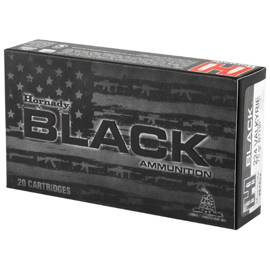 Picture of Hornady 81532 Black 224 Valkyrie 75 Gr Boat Tail Hollow Point 20 Per Box/ 10 Case 