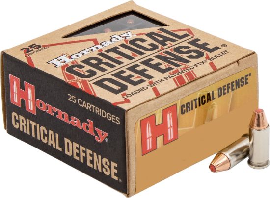 Picture of Hornady 90014 Critical Defense 25 Acp 35 Gr Hornady Flex Tip Expanding 25 Per Box/ 10 Case 