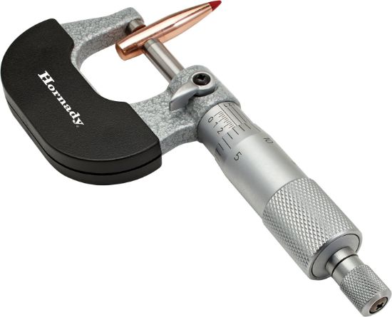 Picture of Hornady 050072 Micrometer Silver Metal 