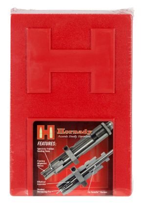 Picture of Hornady 546351 Custom Grade Series I 2 Die Set For 300 Prc Includes Sizing Seater 