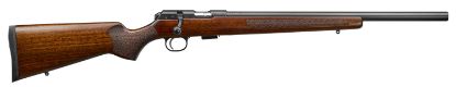 Picture of Cz-Usa 02341 Cz 457 Varmint Full Size 22 Wmr 5+1 20.50" Black Nitride Heavy Barrel Black Nitride Steel Receiver Turkish Walnut Fixed Varmint-Style Stock Right Hand 