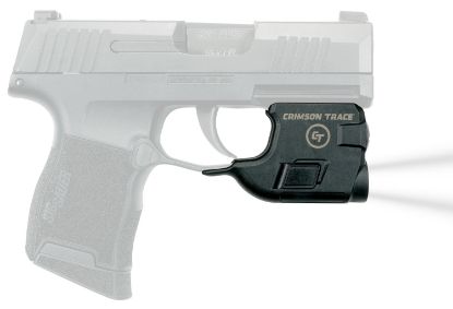 Picture of Crimson Trace 0182801 Ltg-772 Tactical Light For Sig Sauer P365 Lightguard Black Anodized 110 Lumens White Led Light 