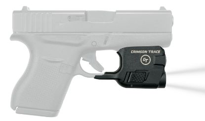 Picture of Crimson Trace 0182901 Ltg-773 For Glock G42/G43/G43x/G48 Lightguard Black Anodized 110 Lumens White Led Light 