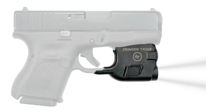 Picture of Crimson Trace 0183301 Ltg-777 For Glock 26/27/33 Lightguard Black Anodized 110 Lumens White Led Light 