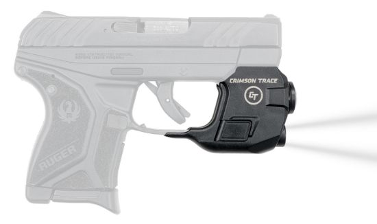 Picture of Crimson Trace 0183401 Ltg-778 For Ruger Lcp Ii Lightguard Black Anodized 110 Lumens White Led Light 