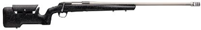 Picture of Browning 035438282 X-Bolt Max Long Range 6.5 Creedmoor 4+1 26" Mb Matte Black Rec/Barrel Gray Speck Black Fixed Max Adjustable Comb Stock Right Hand (Full Size) 