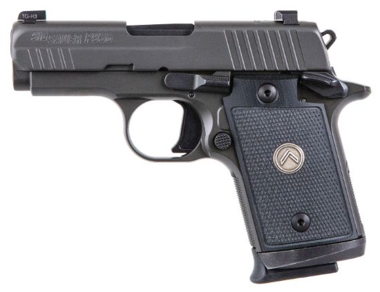 Picture of Sig Sauer 9389Legion P938 Micro-Compact Legion 9Mm Luger 3" 7+1 Legion Gray Cerakote Elite Black G10 Grip 