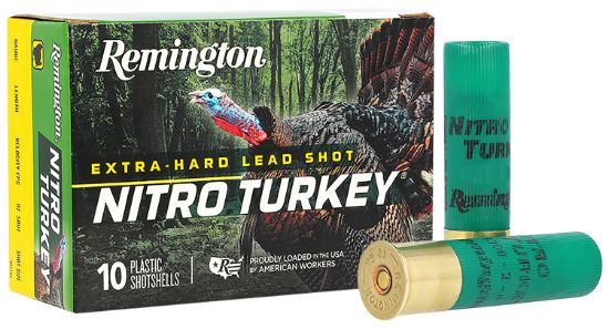 Picture of Remington Ammunition 26690 Nitro Turkey 12 Gauge 2.75" 1 1/2 Oz 4 Shot 10 Per Box/ 10 Cs 