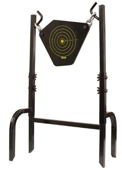 Picture of Sme 95Gng Gong Heavy Duty 9.50" Handgun/Rifle Black 10Mm Nm500 Steel Bullseye Includes Black 