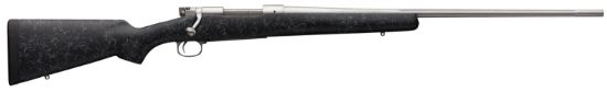 Picture of Winchester Guns 535206289 70 Extreme Weather Bolt 6.5 Creedmoor 22" 5+1 Black W/Gray Webbing Fixed Bell & Carlson W/Aluminum Bedding Stock Stainless Steel Receiver 