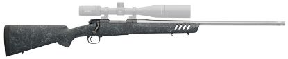 Picture of Winchester Guns 535232289 70 Coyote Light 6.5 Creedmoor 5+1 24" Black W/Gray Webbing Fixed Bell & Carlson W/Aluminum Bedding Stock Matte Blued Right Hand 