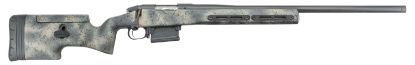 Picture of Bergara Rifles Bpr2265f Premier Ridgeback 6.5 Creedmoor 5+1 24" Threaded Barrel, Graphite Black Cerakote, Woodland Camo Grayboe Ridgeback Stock 