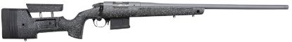 Picture of Bergara Rifles Bpr20300mc Premier Hmr Pro 300 Win Mag 5+1 26" Threaded Barrel Tactical Gray Cerakote, Black W/Gray Fleck Stock 