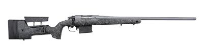 Picture of Bergara Rifles Bpr2065mchb Premier Hmr Pro 6.5 Creedmoor 5+1 24" Heavy/Threaded Barrel, Tactical Gray Cerakote, Black With Gray Fleck Stock 