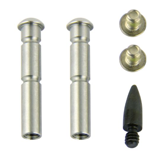 Picture of Tacfire Mar108ss Anti-Walk Pin Set Silver Stainless Steel Ar-15 