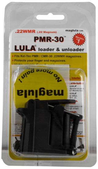 Picture of Maglula Lu34b Lula Loader & Unloader Made Of Polymer With Black Finish For 22 Wmr Kel-Tec Pmr30 