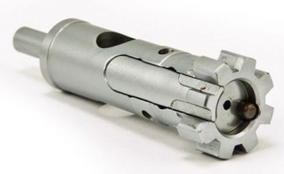 Picture of Patriot Ordnance Factory 00328 Bolt Assembly 5.56X45mm Nato Nickel Plated Steel For Ar15/M16 
