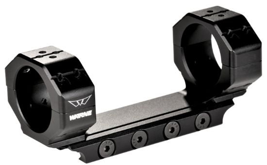 Picture of Warne 7821M Precision Mount Scope Mount/Ring Combo Black Anodized 34Mm 0 Moa 