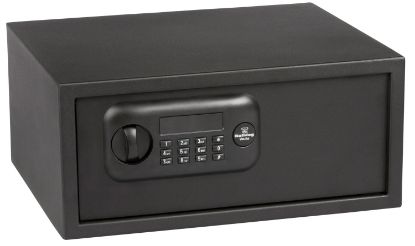 Picture of Bulldog Bd1035 Digital Laptop Vault Standard Keypad/Key Entry Black Powder Coat Steel 17" X 14.50" X 7.70" 