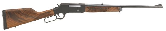 Picture of Henry H014s65 Long Ranger 6.5 Creedmoor Caliber With 4+1 Capacity, 22" Blued Barrel, Black Hard Coat Anodized Metal Finish, American Walnut Stock & Sights, Right Hand (Full Size) 