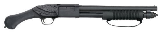 Picture of Mossberg 50638 590 Shockwave 12 Gauge 3" 14" 5+1 Blued Black Fixed Raptor Birdshead Grip Stock 