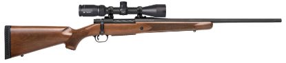 Picture of Mossberg 28028 Patriot 6.5 Creedmoor Caliber With 5+1 Capacity, 22" Fluted Barrel, Matte Blued Metal Finish & Walnut Stock Right Hand (Full Size) Includes Vortex Crossfire Ii 3-9X40mm Scope 