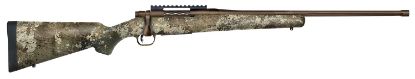 Picture of Mossberg 28044 Patriot Predator 243 Win 5+1 22" Patriot Brown Cerakote 4.49" Fluted Barrel Patriot Brown Cerakote Steel Truetimber Strata Right Hand 