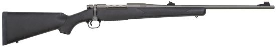 Picture of Mossberg 28073 Patriot 375 Ruger 3+1 22" Recessed Match Crown, Cerakote Stainless Steel, Spiral-Fluted Bolt, Synthetic Stock, Drop Box Magazine, Adjustable Lba Trigger 