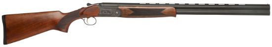 Picture of Dickinson Llc Gw12b26p Green Wing 12 Gauge 2Rd 3" 26" Vent Rib Barrel, Engraved Steel Receiver, Matte Black Metal Finish, Bead Front Sight, Wood Stock & Ejector 