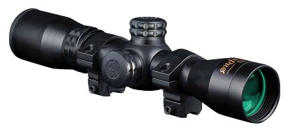 Picture of Konus 7262 Konuspro Compact Matte Black 4X32mm 1" Tube Engraved 30/30 Reticle Includes Mounting Rings 