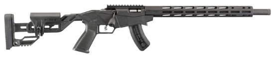 Picture of Ruger 8402 Precision Rimfire 17 Hmr 15+1 18" Threaded 1137 Alloy Steel Barrel, Hard Coat Anodized Finish, Adjustable Quick-Fit Precision Stock, 0 Moa Picatinny Rail, Optics Ready 