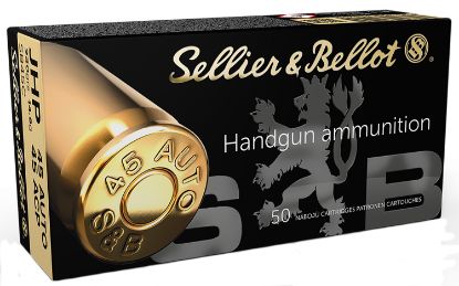 Picture of Sellier & Bellot Sb45c Handgun 45 Acp 230 Gr Jacket Hollow Point 50 Per Box/ 20 Case 